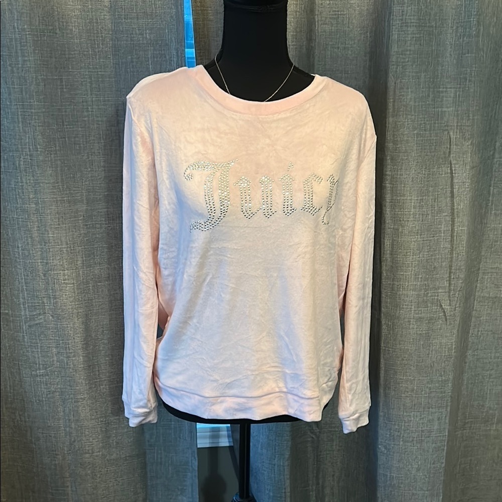 Juicy Couture Pink Crew Neck Sweater